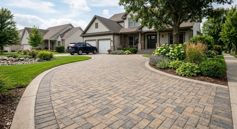 Paver Driveway Construction in Aurora, CO
