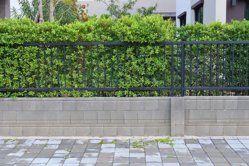 Brick Fence Installation in Fairfield County, CT