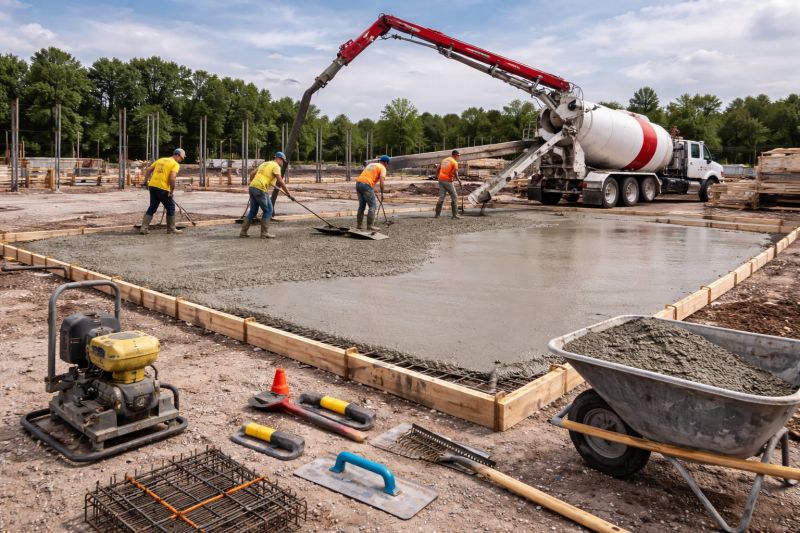 Commercial Slab Construction in Tampa, FL