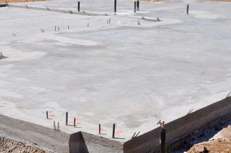 Foundation Slab Construction in Fredericksburg, VA